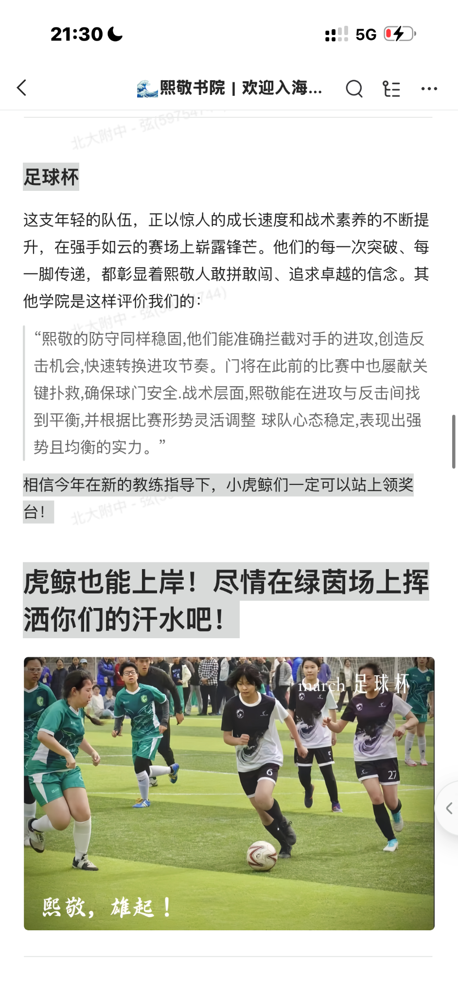 青春活动照片